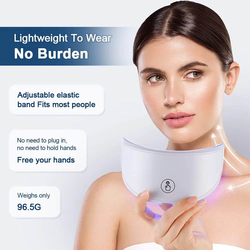 NeckSculpt LED Collagen Rejuvenation Mask