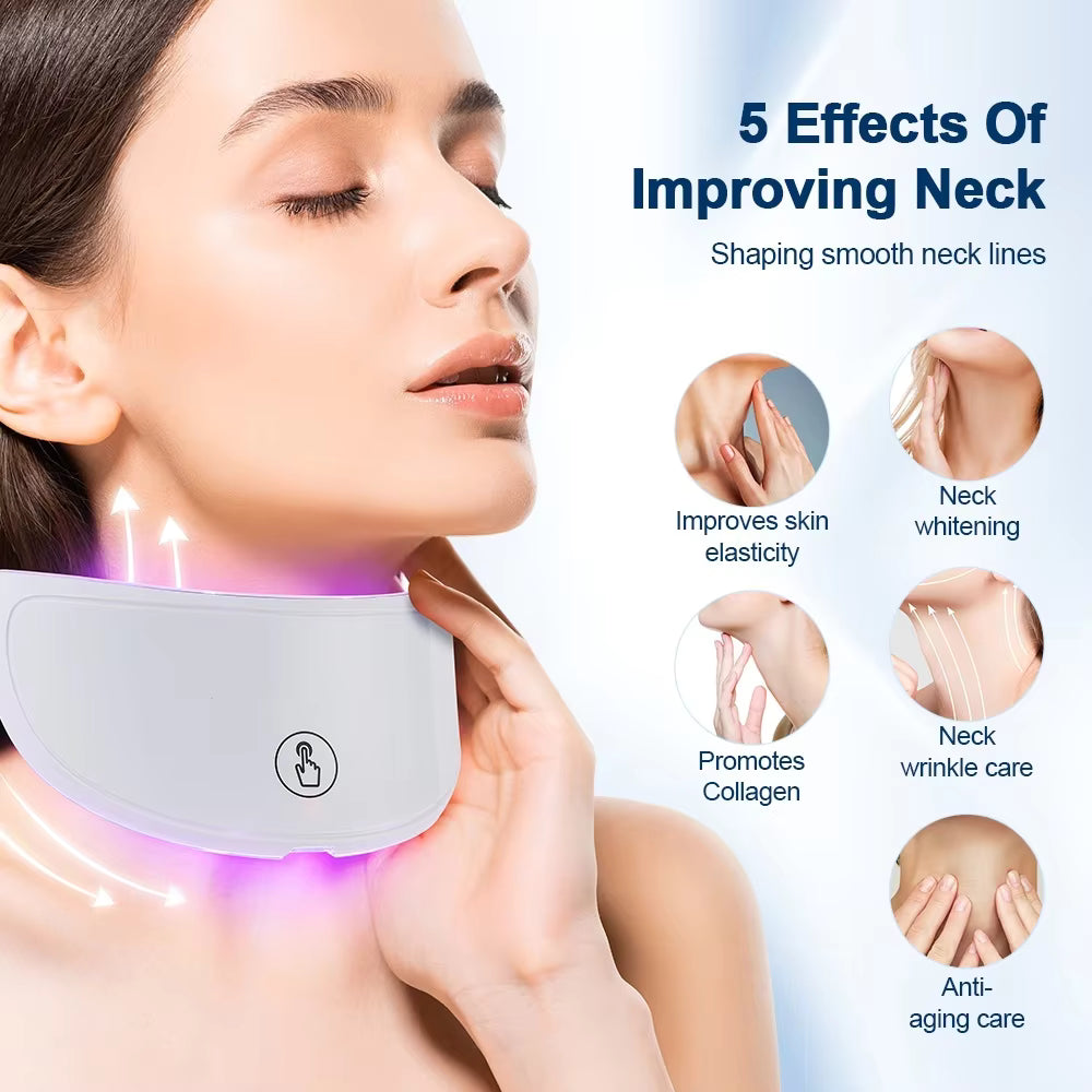 NeckSculpt LED Collagen Rejuvenation Mask