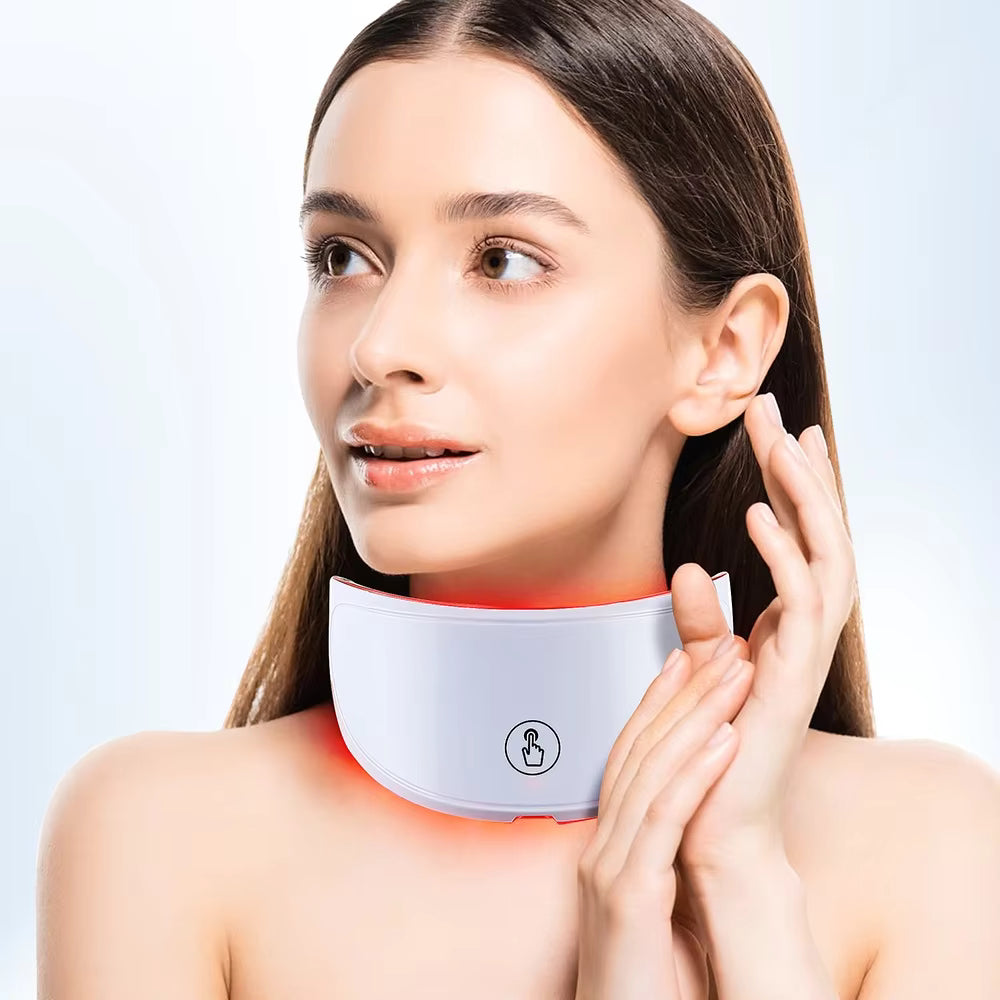 NeckSculpt LED Collagen Rejuvenation Mask