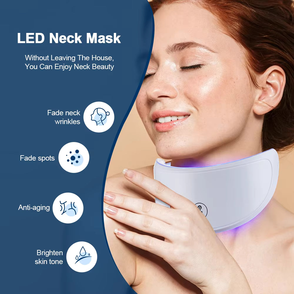 NeckSculpt LED Collagen Rejuvenation Mask
